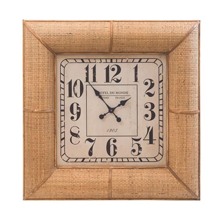 Rattan hotel du monde clock square