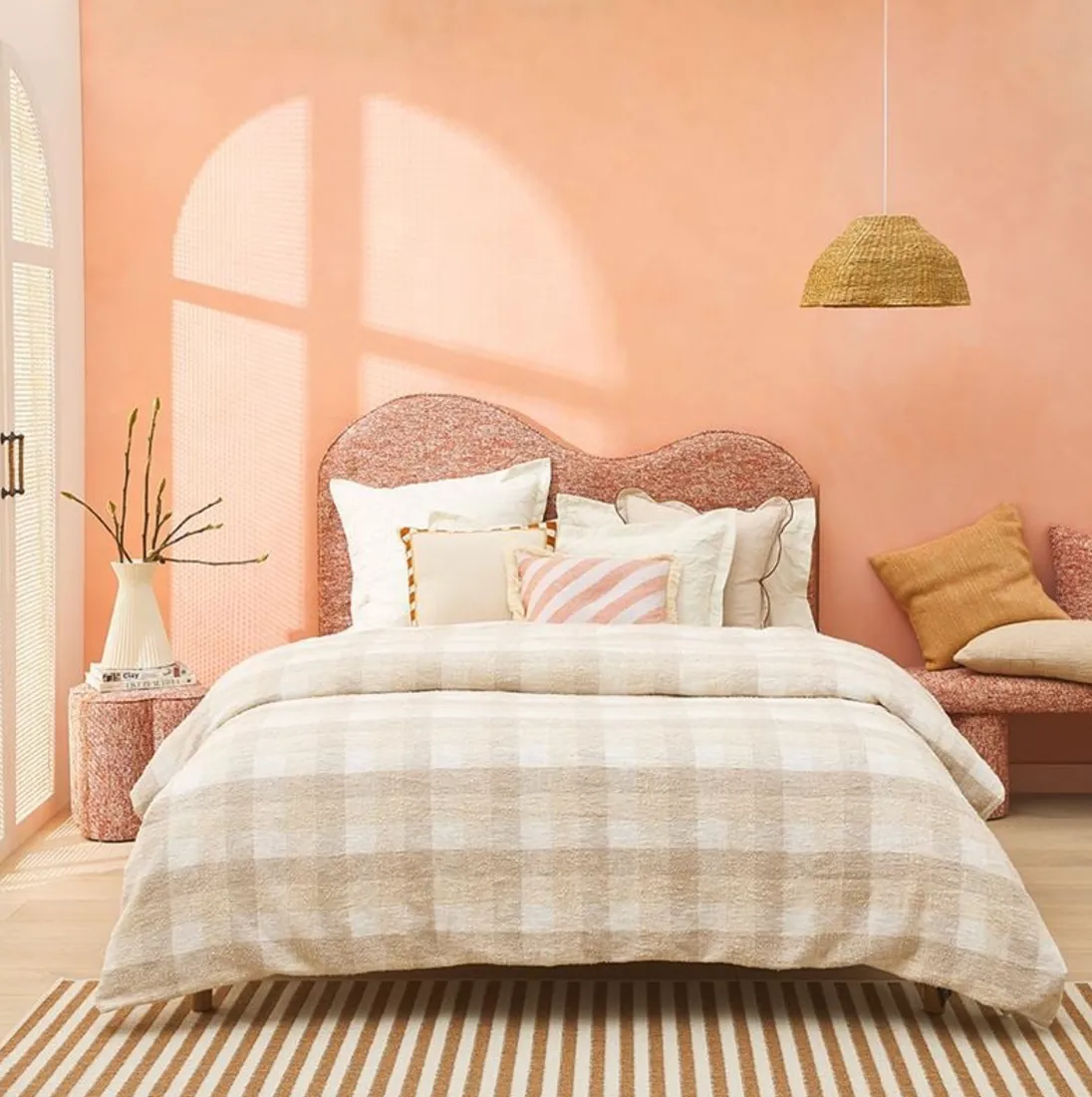 Check Blanket Coverlet