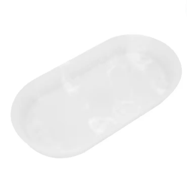 White Marble Resin Tray 