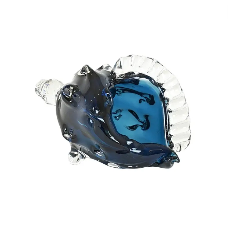Navy Glass Shell
