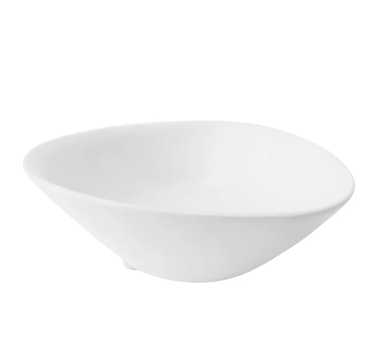White Oval Bowl XS