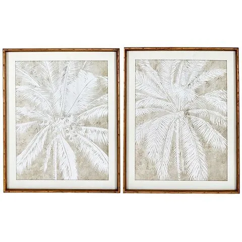 Tamira Frame Glass Print 80x100cm 2 Asst