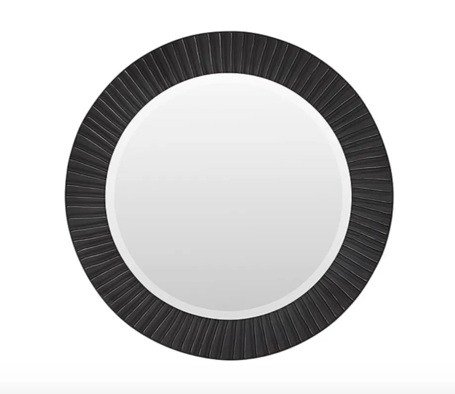 Black Thick Frame Mirror