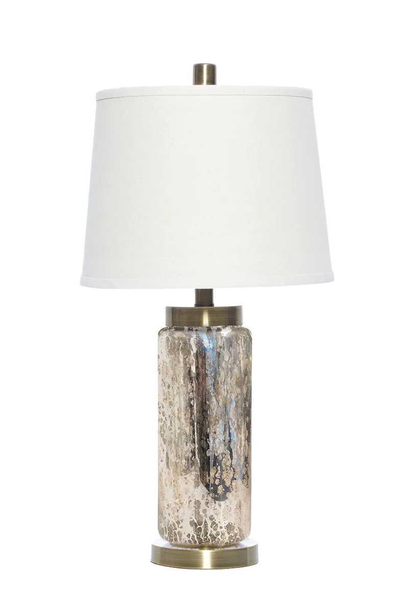 Glass mercury cylinder lamp