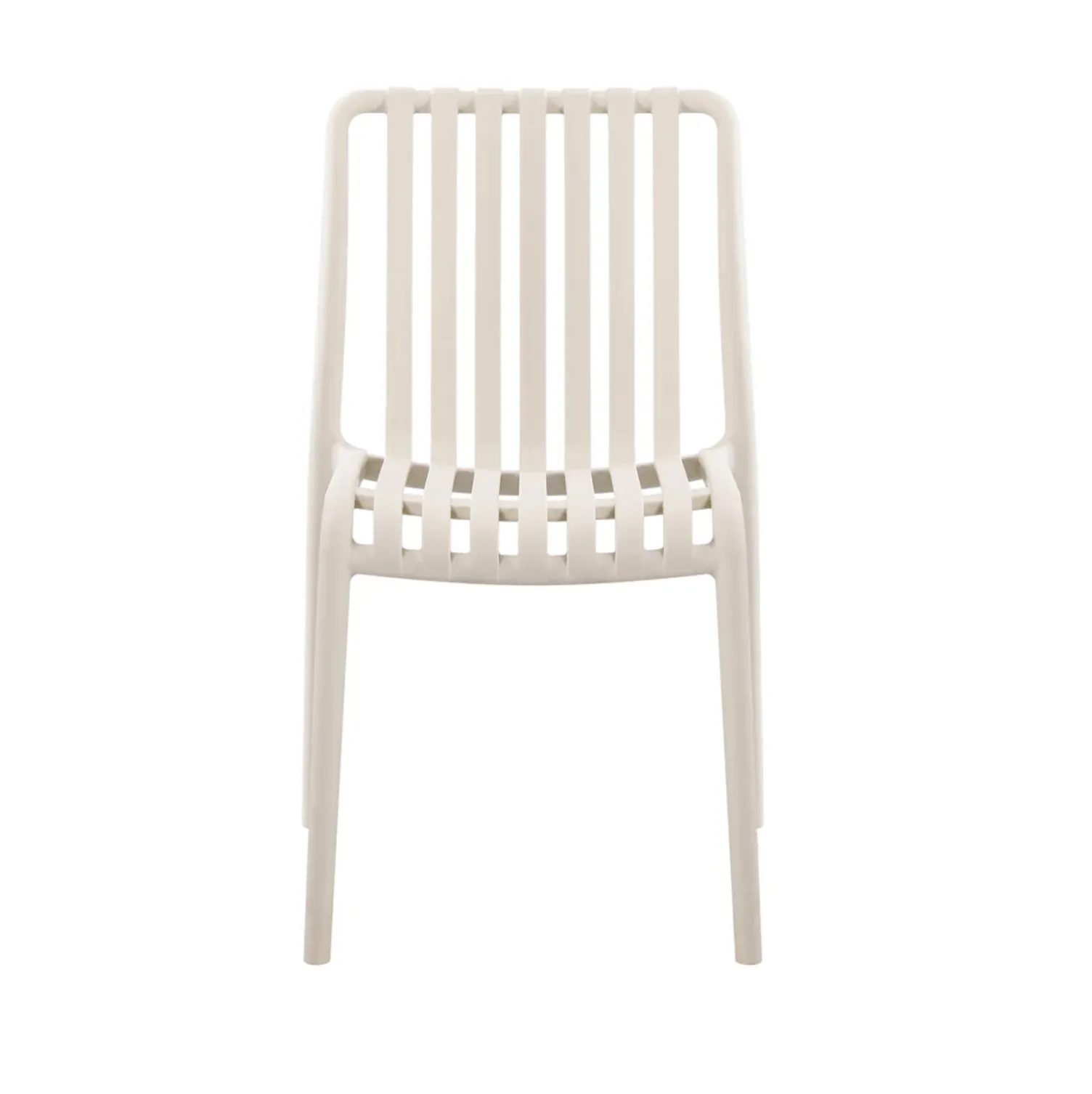 Outdoor Cream Dining Chair