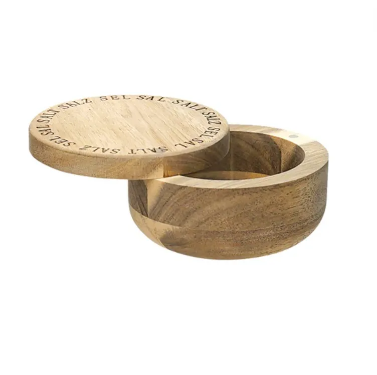Acacia Salt & Pepper Pinch Bowl