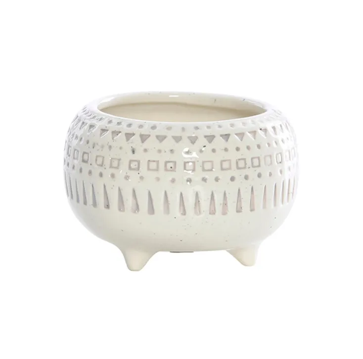 Mottled pink bowl sml