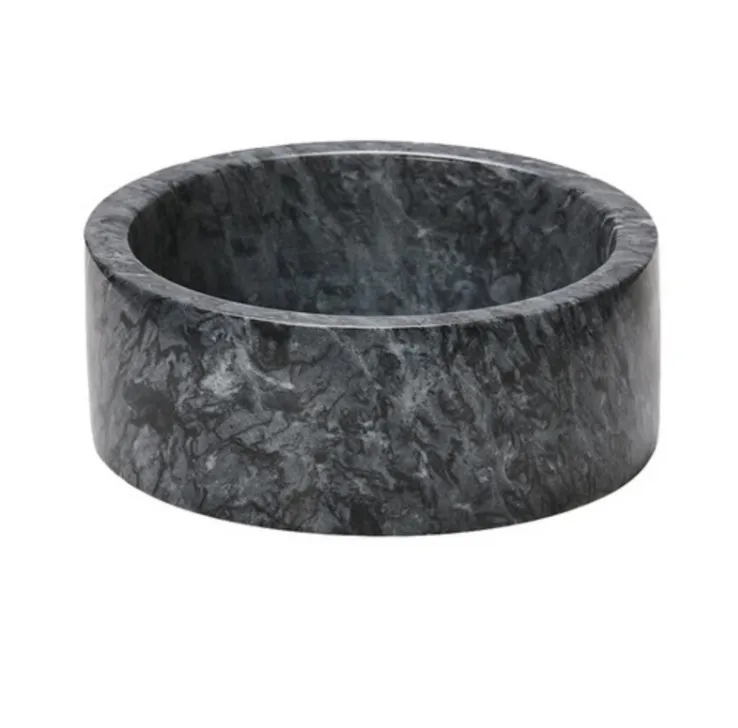 Marble Black Bowl
