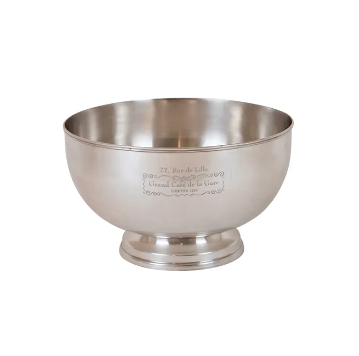 Pewter ice bucket