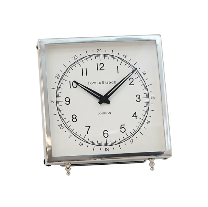 Metal Square Tower Bridge Clock