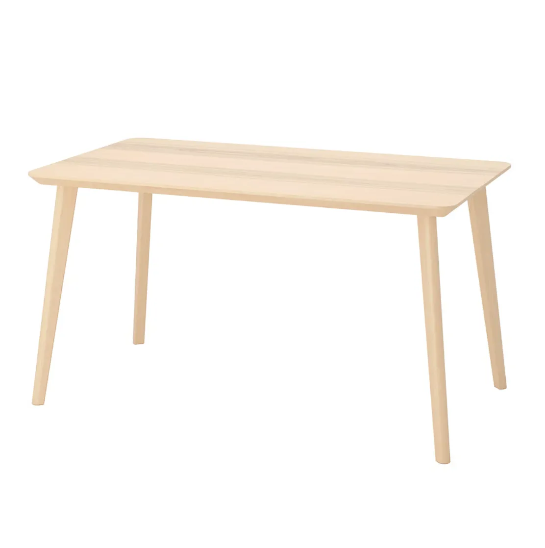 Ash Veneer Dining Table Rectangle