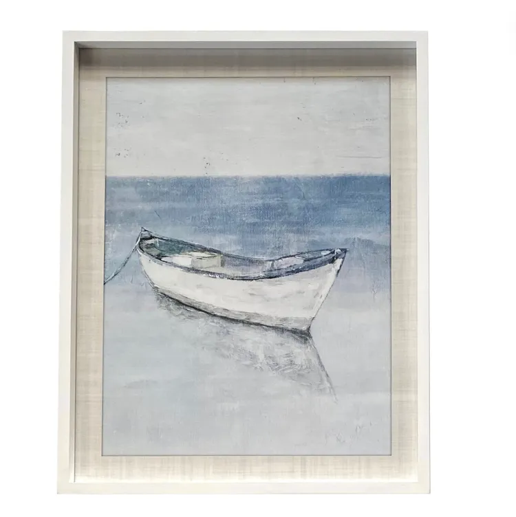 Natural Blue Boat Art (B)