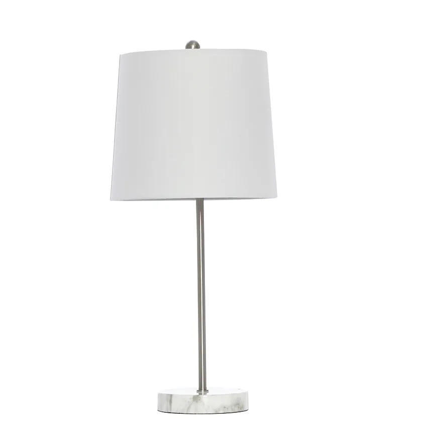 Marble base lamp