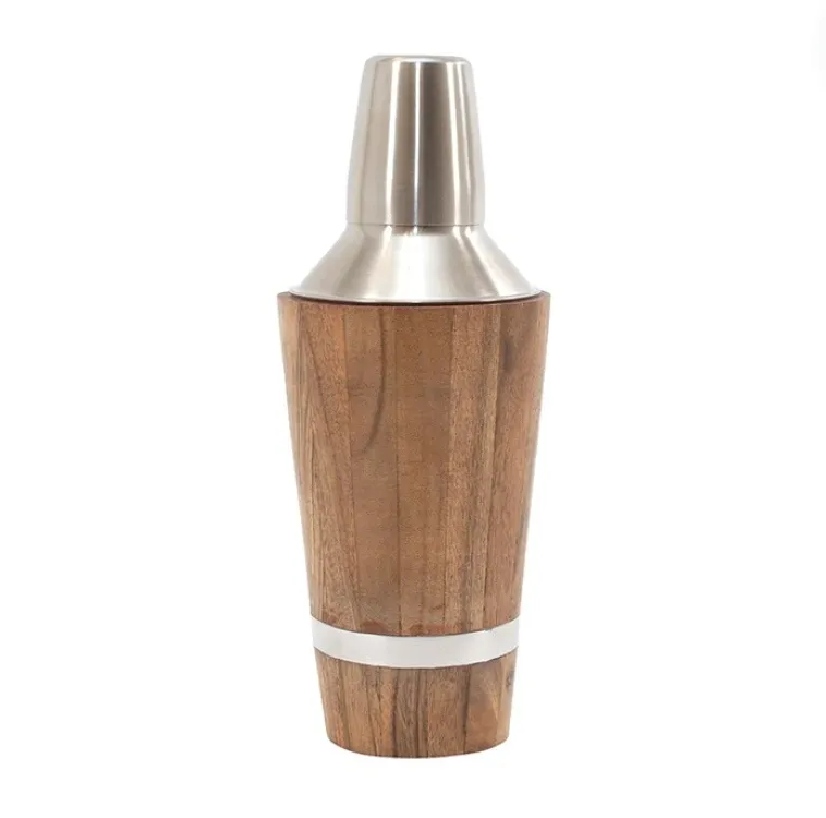 Wooden Cocktail Shaker