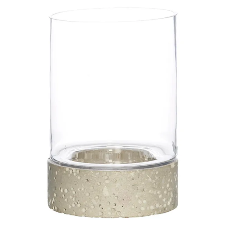 Concrete base lantern lge