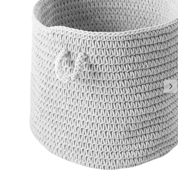 Woven Basket Grey