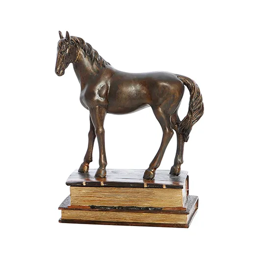 Horse on box