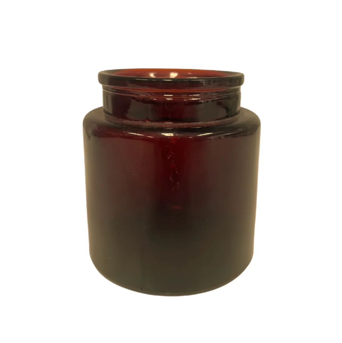 Amber Glass Vase