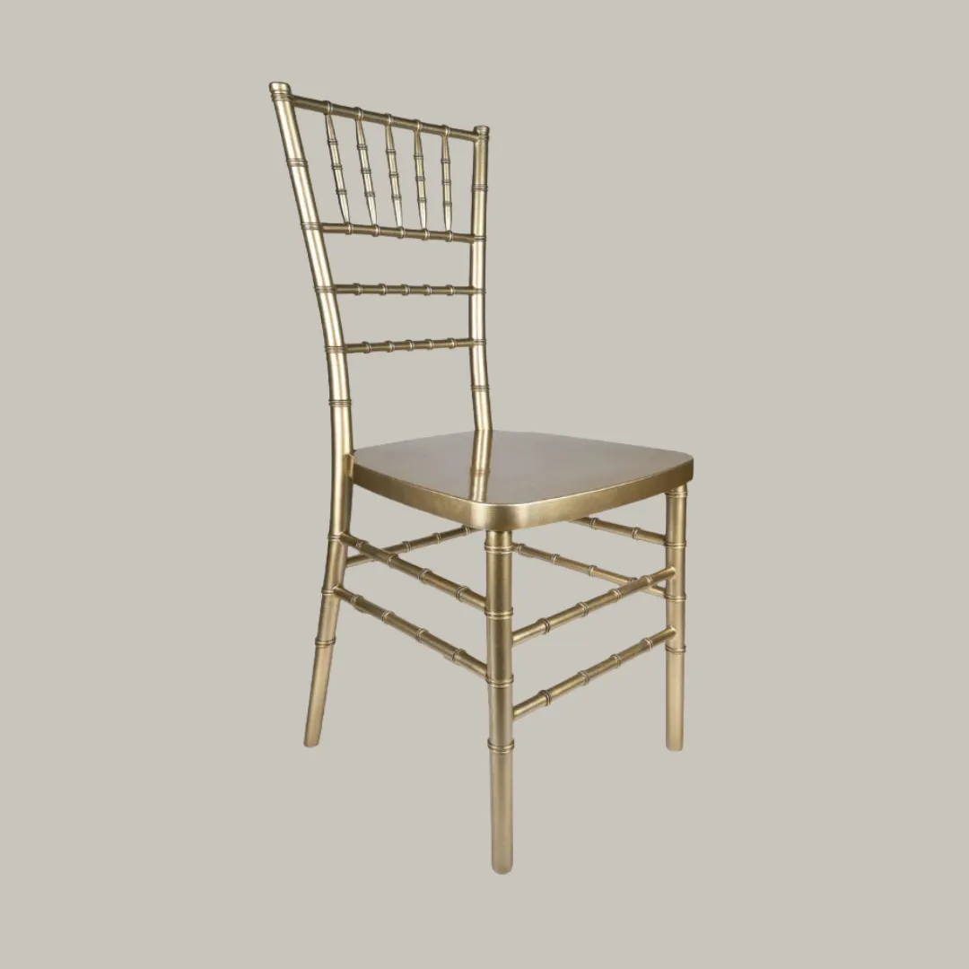 Sparkling Gold Champagne Chiavari Chairs