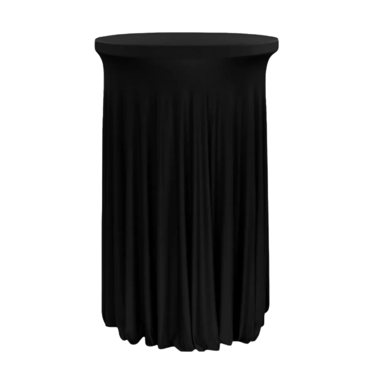 Wavy Spandex Cocktail Table Cover