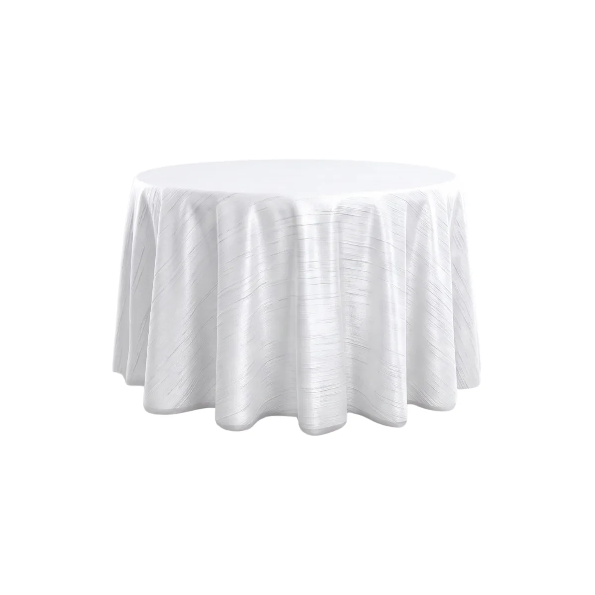 120" Round Dupioni Tablecloth