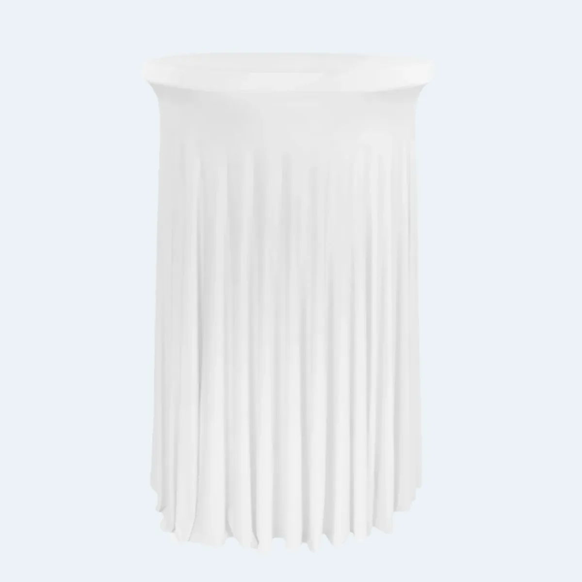 Wavy Spandex Cocktail Table Cover