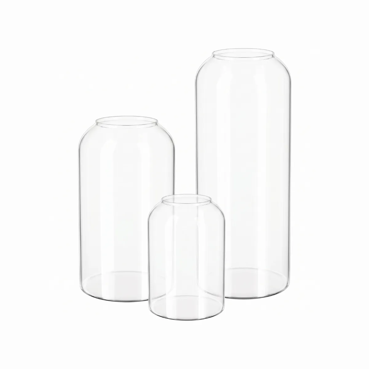 Clear Glass Bud Vase