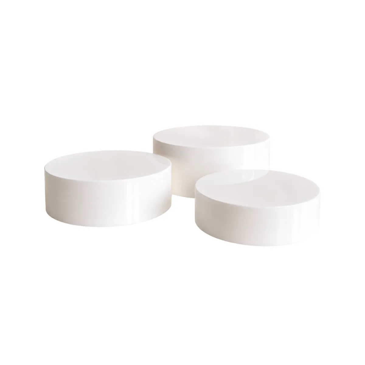 White Buffet Riser Set