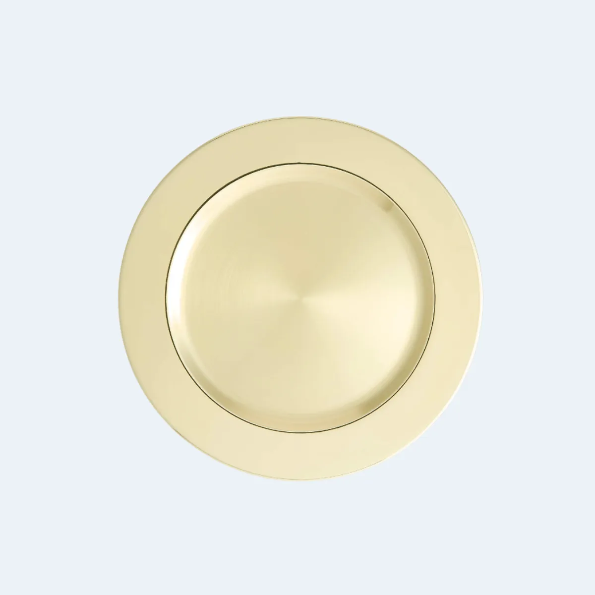 Gold Metal Charger Plate