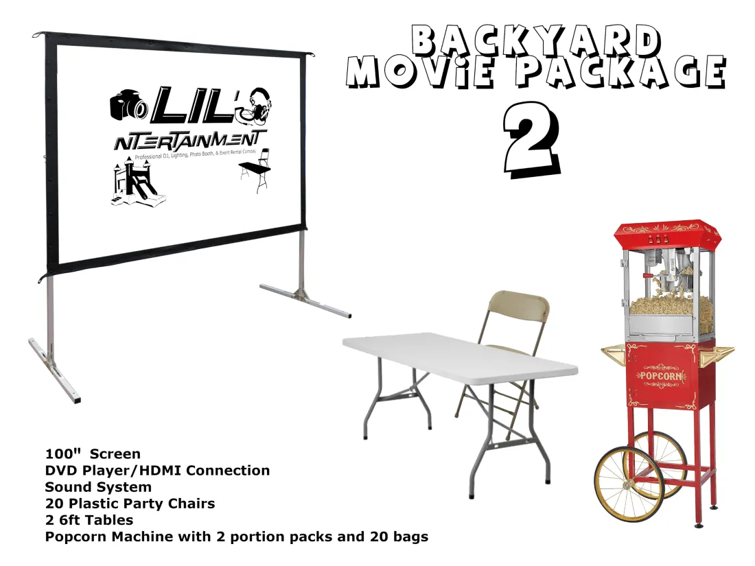 Backyard Premier Movie Package