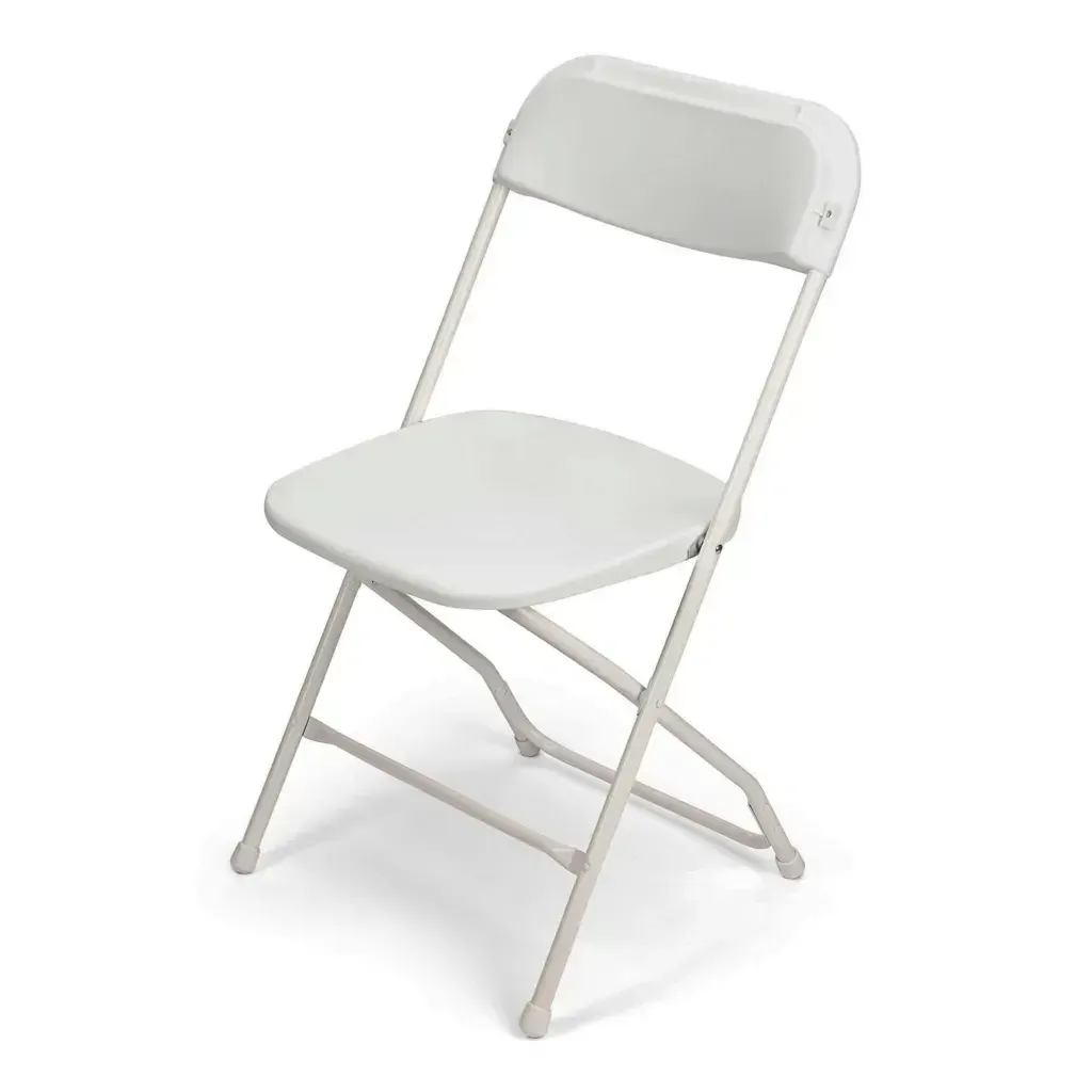 White Folding Chair 