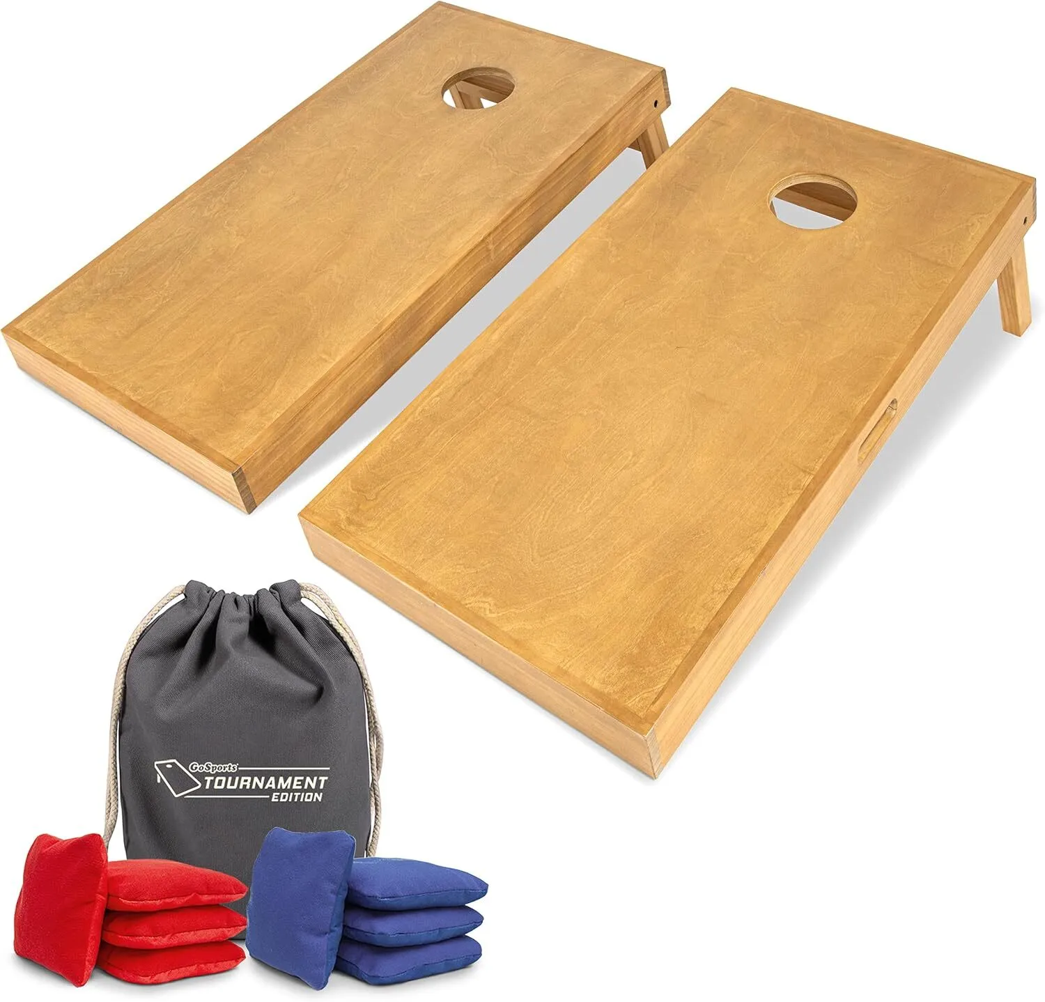 Classic Wood Cornhole Set 