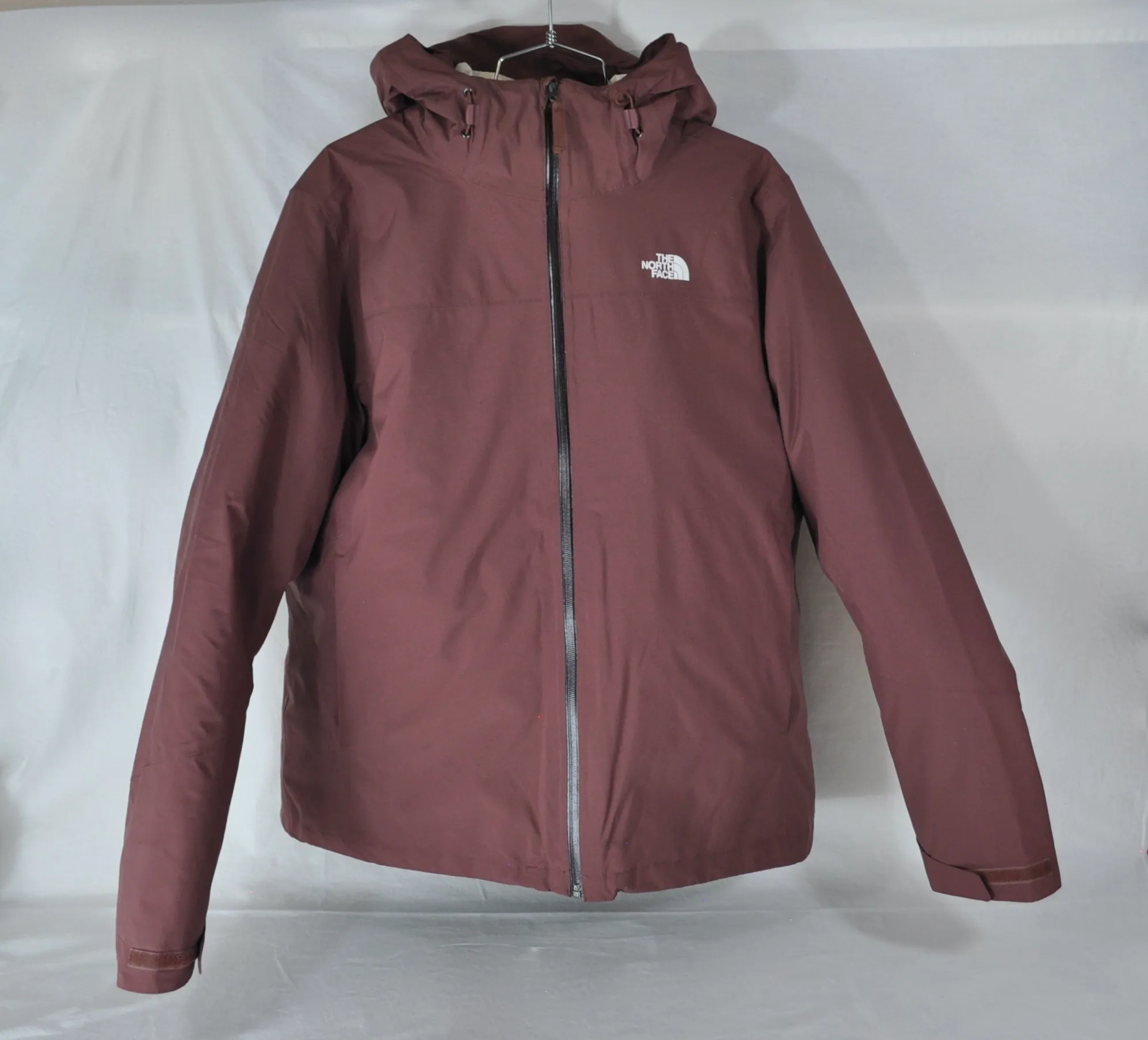 Women's North Face Triclimate Green/Pink Coat (2XL)