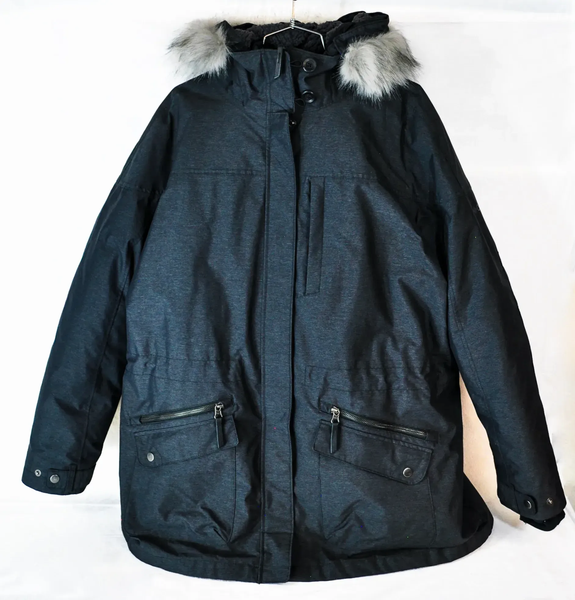 Women's Columbia Grey Coat (3XL)