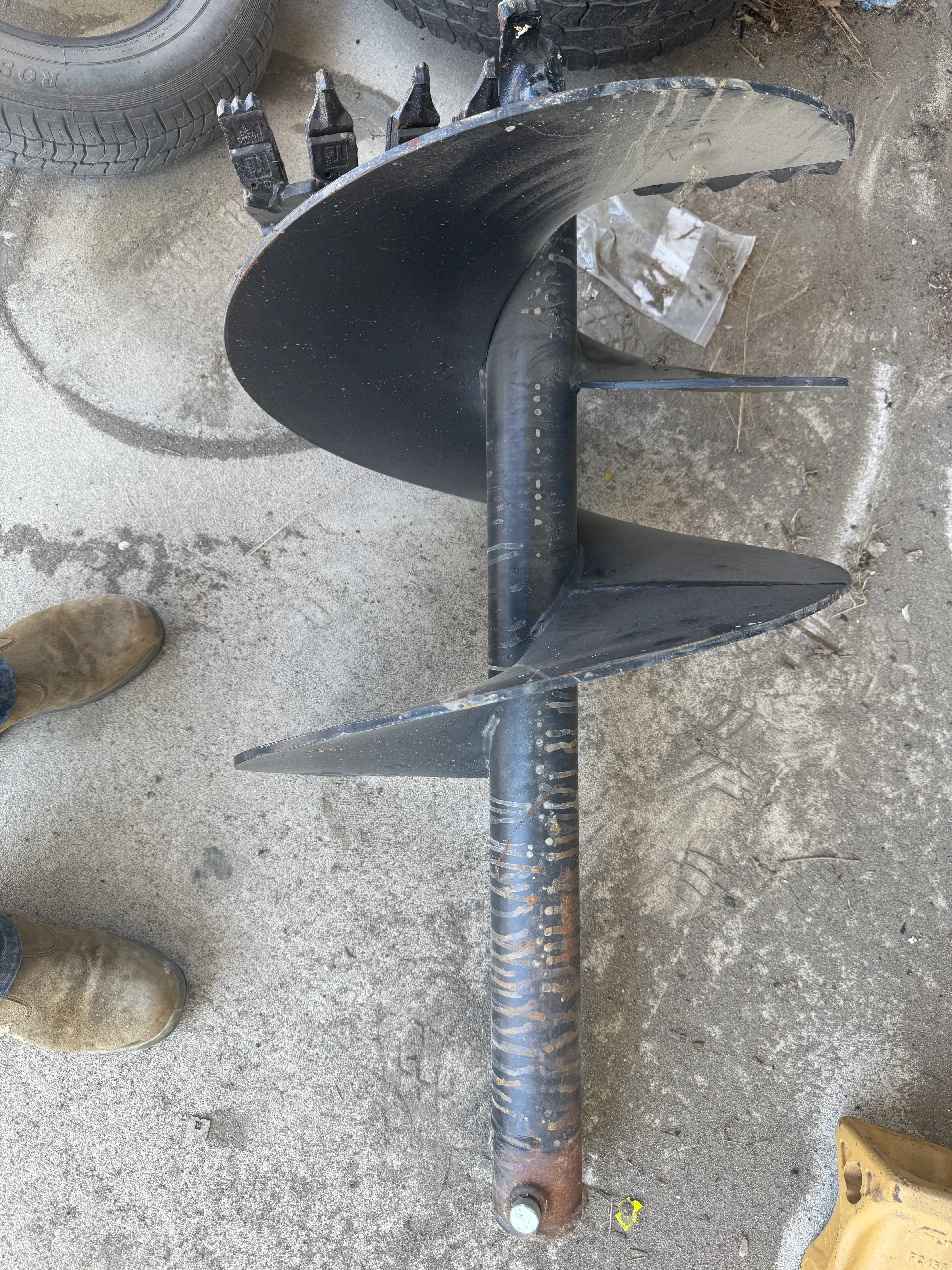 600mm Auger attachment to fit 1.8T Excavator