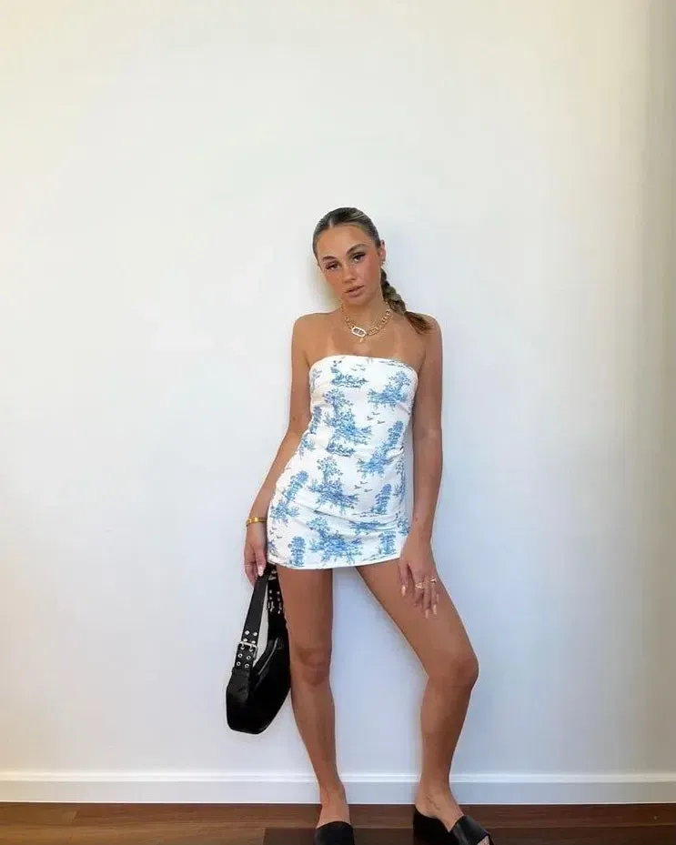 RQ The Label Paloma Mini Dress SIZE 6