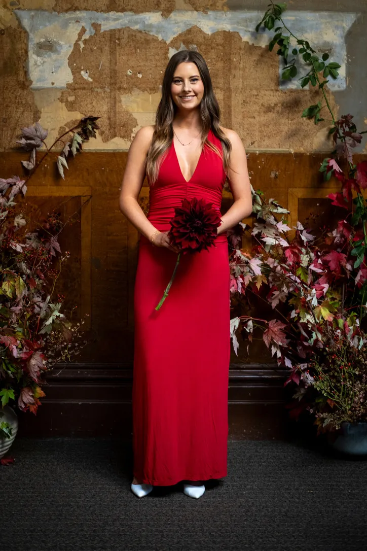 Kookai Brooklyn Maxi Dress in Scarlet  