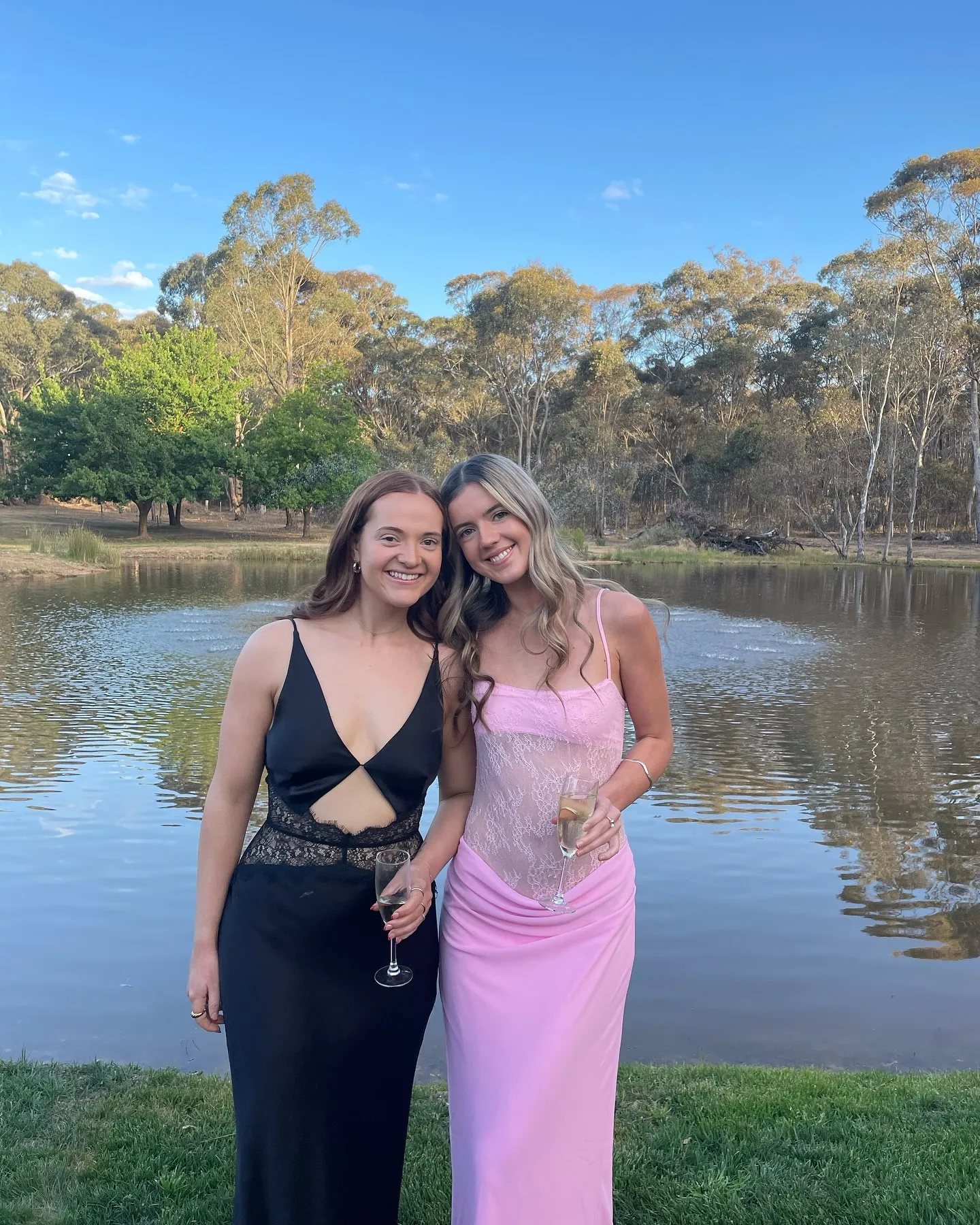 Benni Gabriel Maxi Dress Pink Sorbet SIZE 6