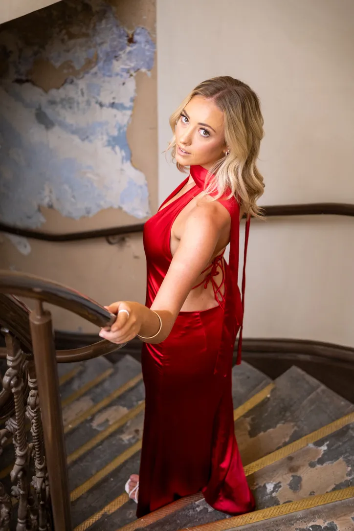 I am Delilah Margot Maxi in Cherry   