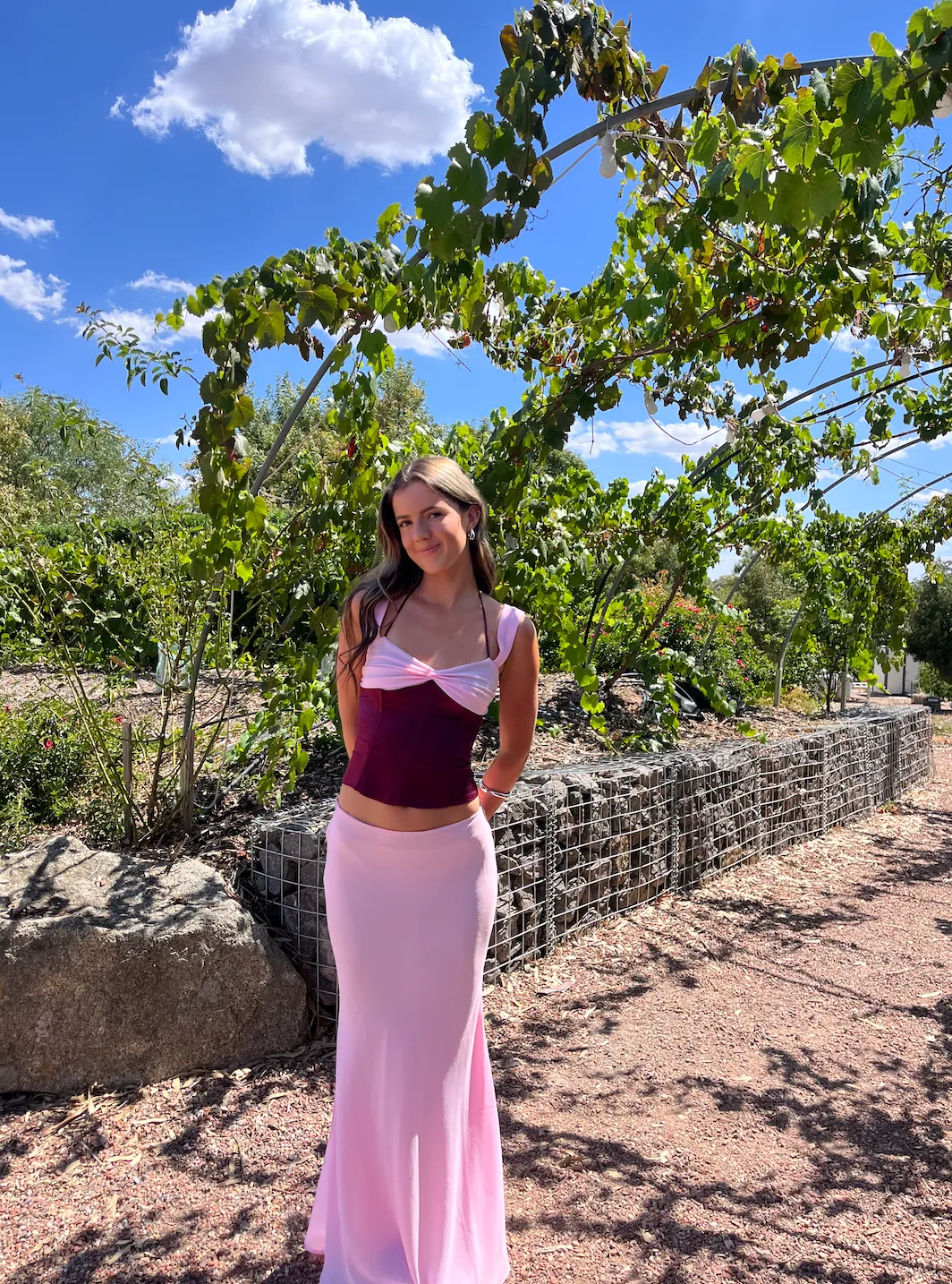 I am Delilah Scarlett Set in Berry SIZE XS