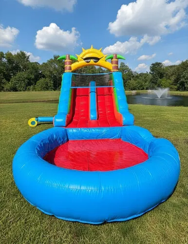  Double Lane SunShine Water Slide