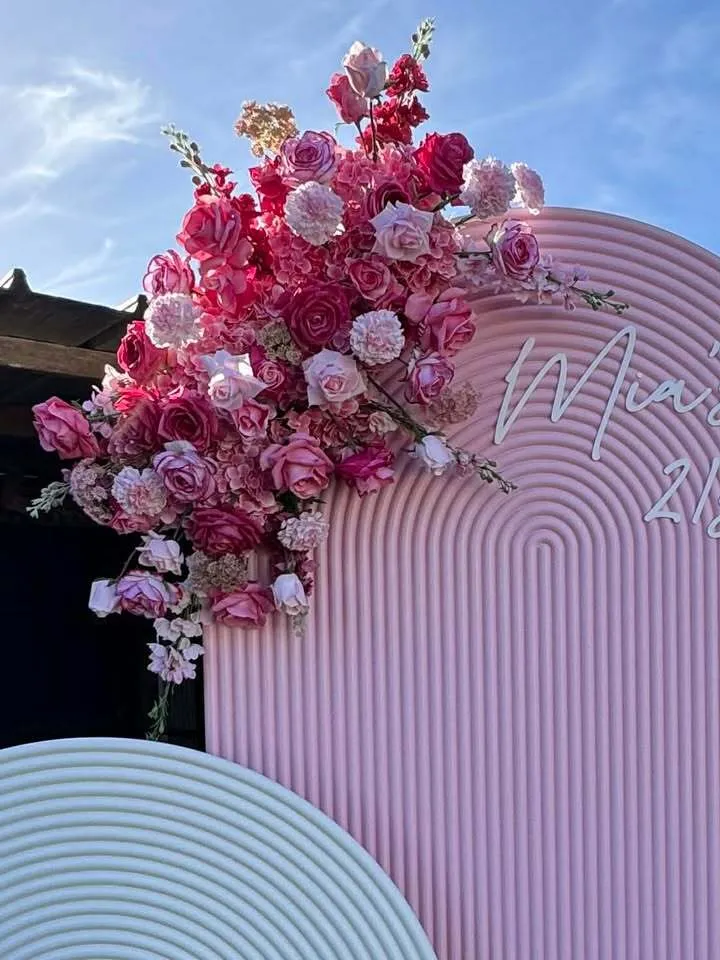 Custom Hanging Faux Florals