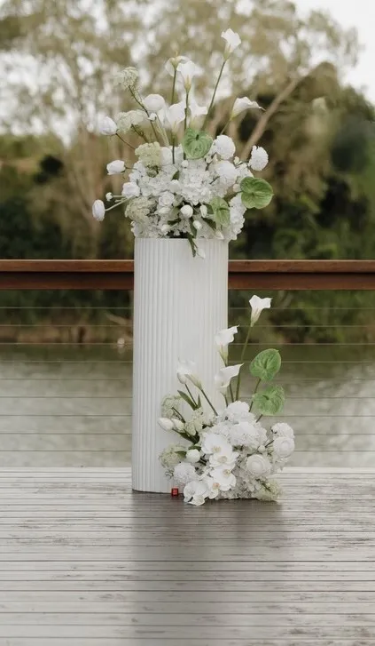 Custom Standing Faux Floral Arrangement