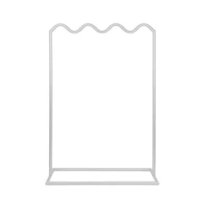 Wave metal Sign stand 
