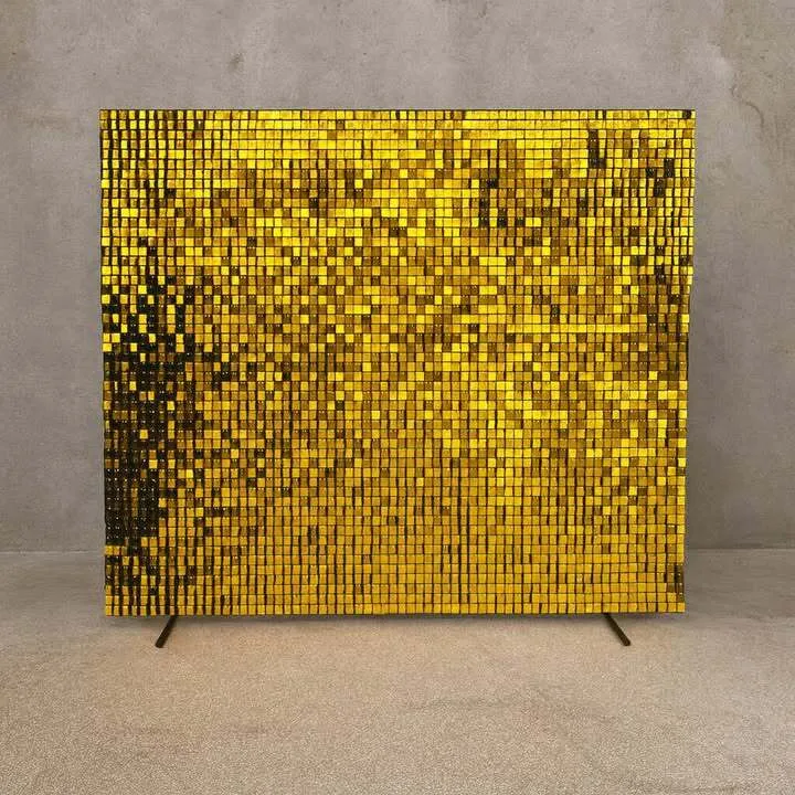 Gold Shimmer Wall