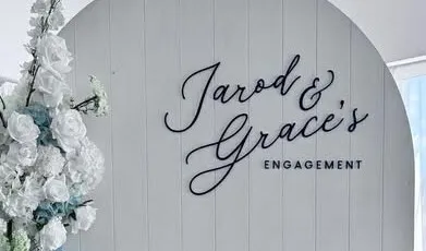 Custom ACRYLIC wording
