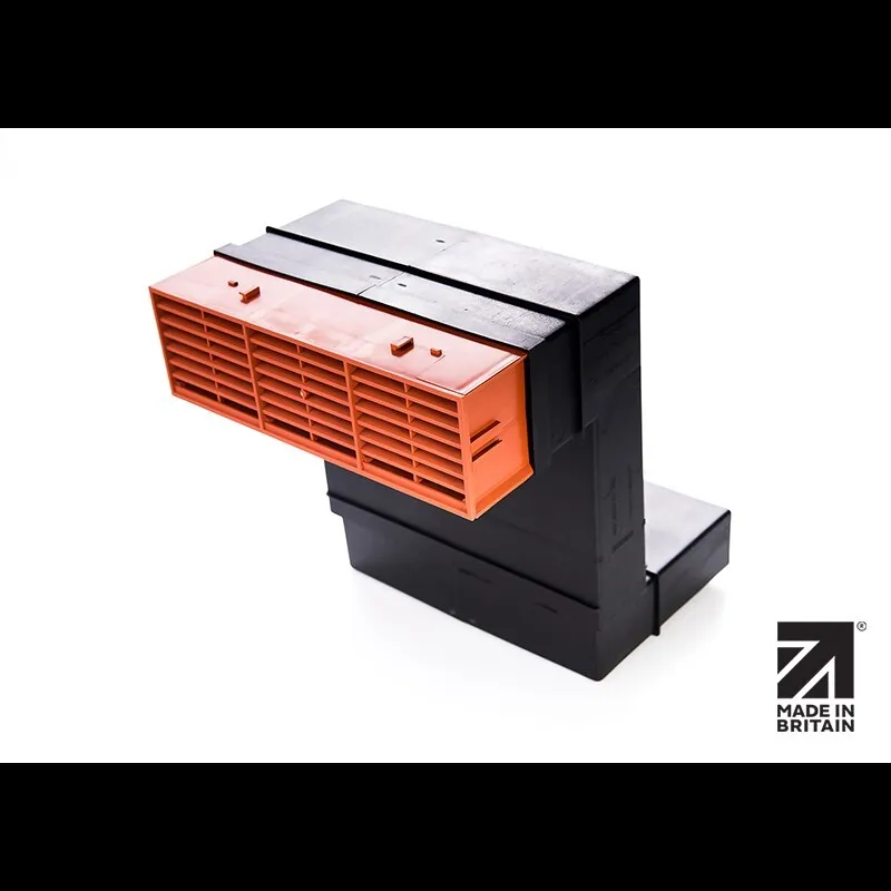  65mm Red airbrick with periscope 