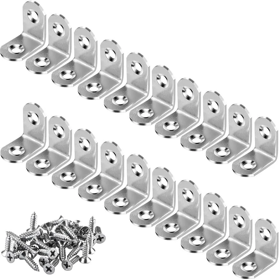  Angle brackets 25 x 25mm per 100 