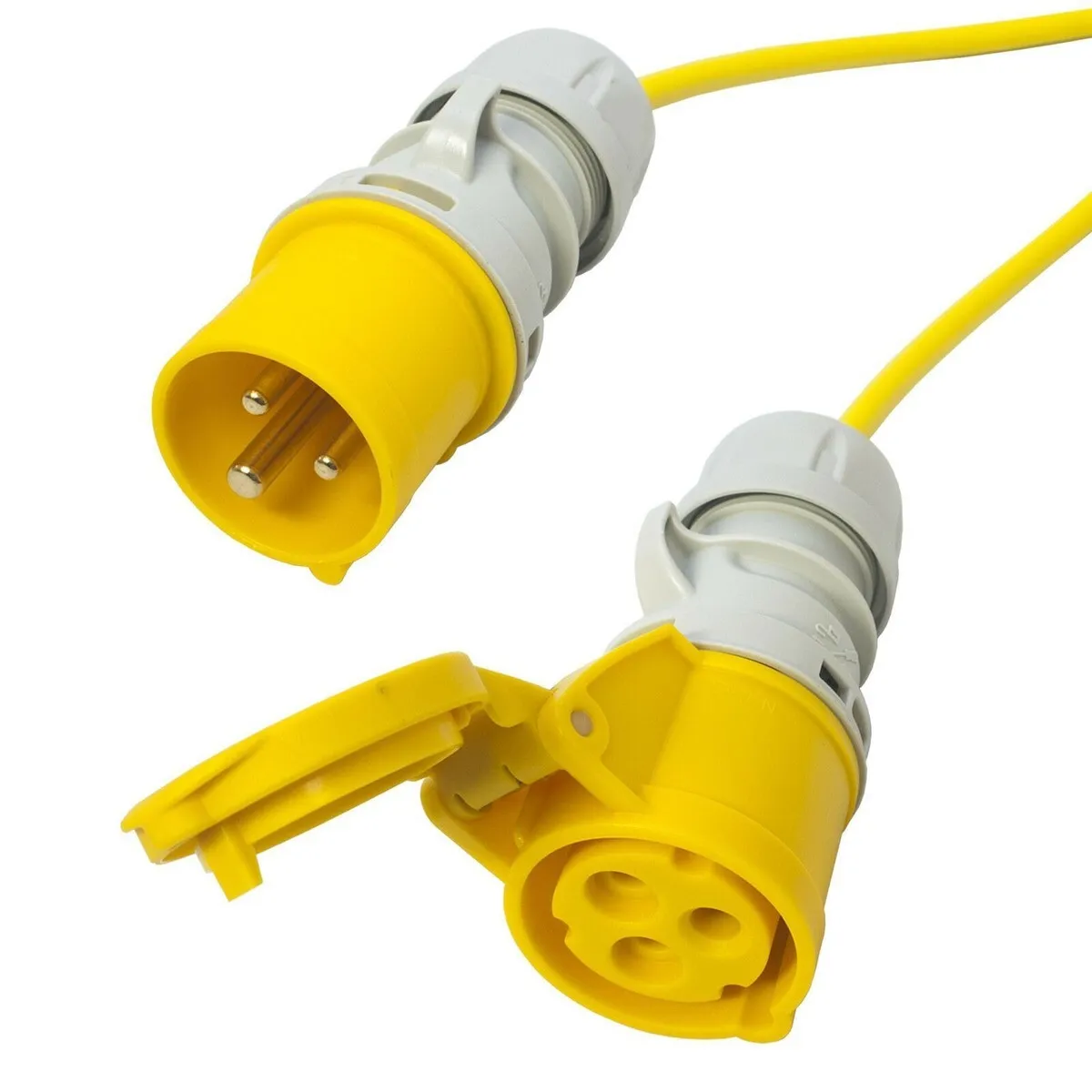 110v Extension Lead - Yellow 30m