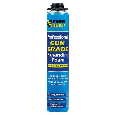  Gun grade expanding foam Exerbuild 750ml 